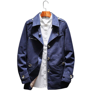 Pollogie™ Elegant Wide-Lapel Overcoat