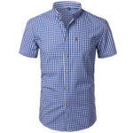 Pollogie™ Checkered Button-Down Shirt