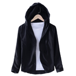 Pollogie™ Hensley Linen Blend Hooded Shirt