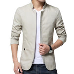 Pollogie™ British Style Solid Casual Jacket
