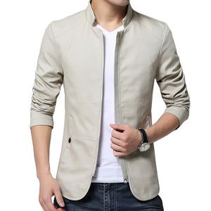 Pollogie™ British Style Solid Casual Jacket