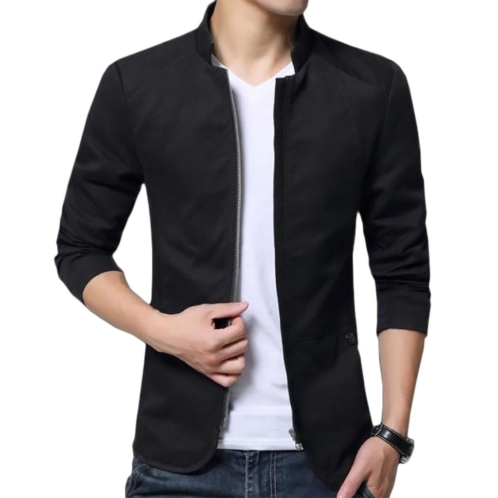 Pollogie™ British Style Solid Casual Jacket