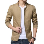 Pollogie™ British Style Solid Casual Jacket