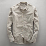 Pollogie™ Long Sleeve Striped Shirt