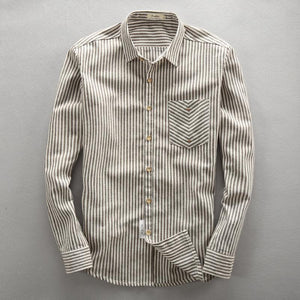 Pollogie™ Long Sleeve Striped Shirt