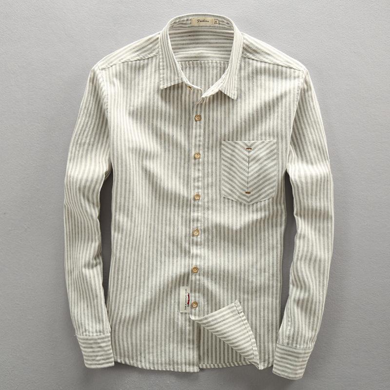 Pollogie™ Long Sleeve Striped Shirt