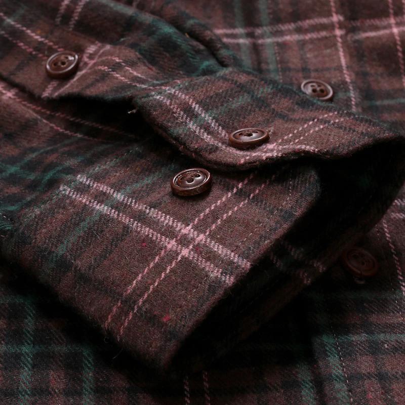 Pollogie™ Checkered Long Sleeve Button Shirt