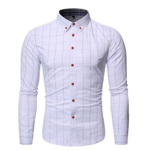Pollogie™ Fashionable Checkered Button Shirt