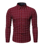 Pollogie™ Fashionable Checkered Button Shirt
