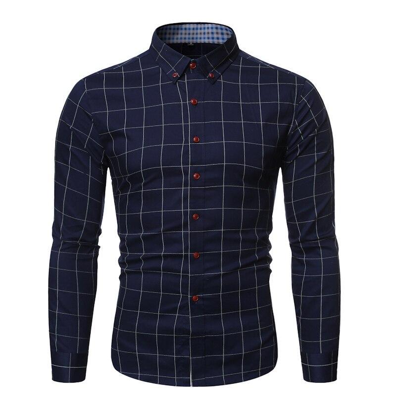 Pollogie™ Fashionable Checkered Button Shirt