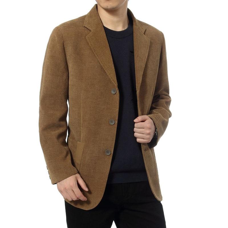 Pollogie™ Solid Corduroy Blazer