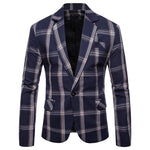 Pollogie™ Plaid Modern Fit Blazer