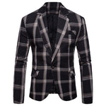 Pollogie™ Plaid Modern Fit Blazer