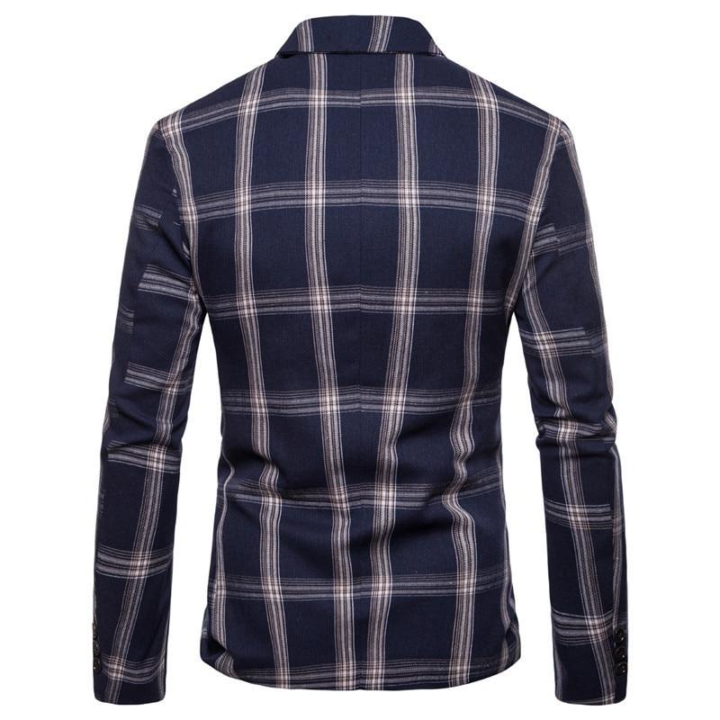 Pollogie™ Plaid Modern Fit Blazer