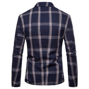 Pollogie™ Plaid Modern Fit Blazer