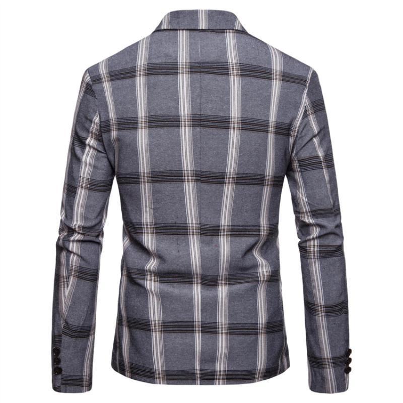 Pollogie™ Plaid Modern Fit Blazer