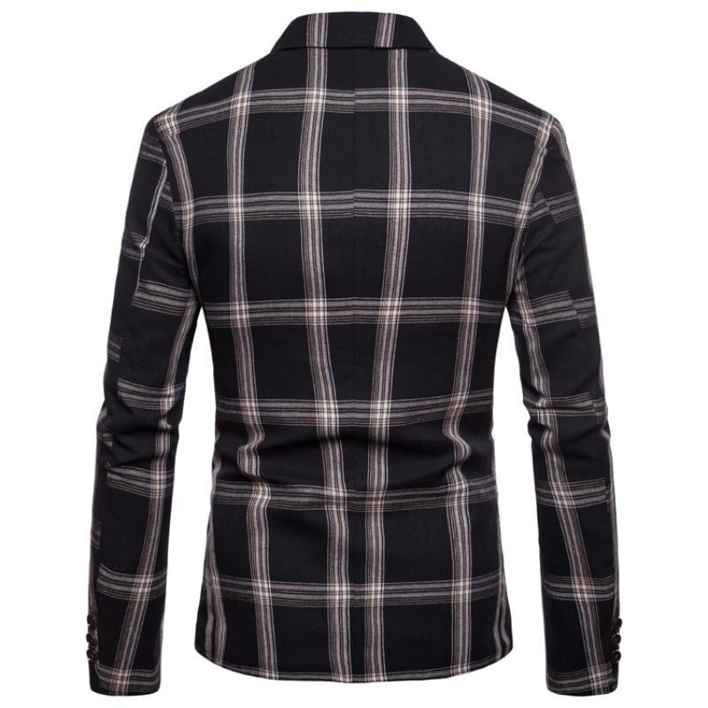 Pollogie™ Plaid Modern Fit Blazer