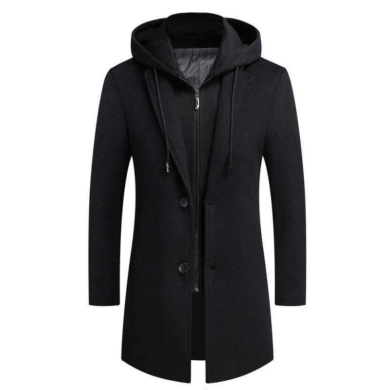 Pollogie™ Mid-Length Woolen Coat
