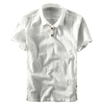 Pollogie™ Cassio Linen Blend Shirt