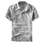 Pollogie™ Cassio Linen Blend Shirt