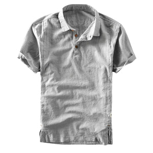 Pollogie™ Cassio Linen Blend Shirt