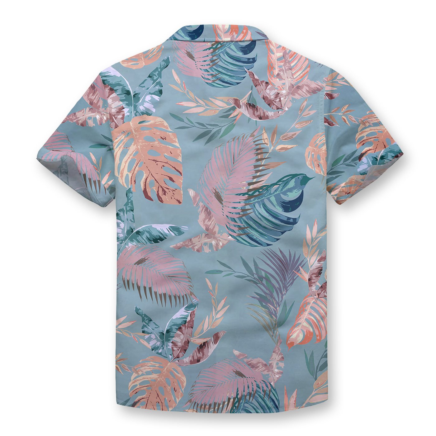 Pollogie™ Chromatic Hibiscus Button Shirt