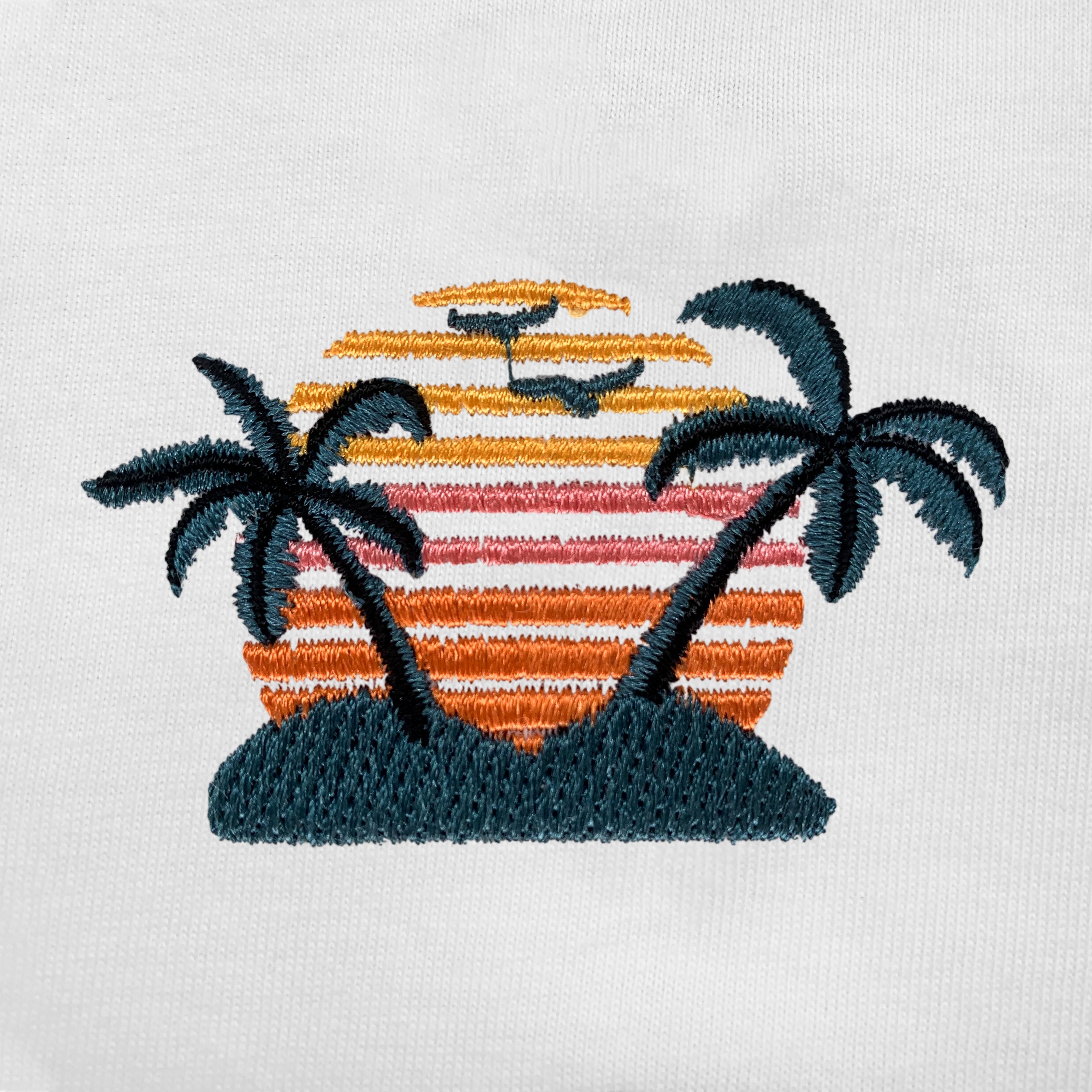 Pollogie™ Island Embroidered T-Shirt