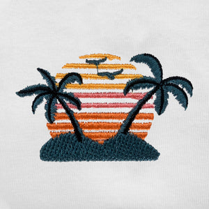Pollogie™ Island Embroidered T-Shirt