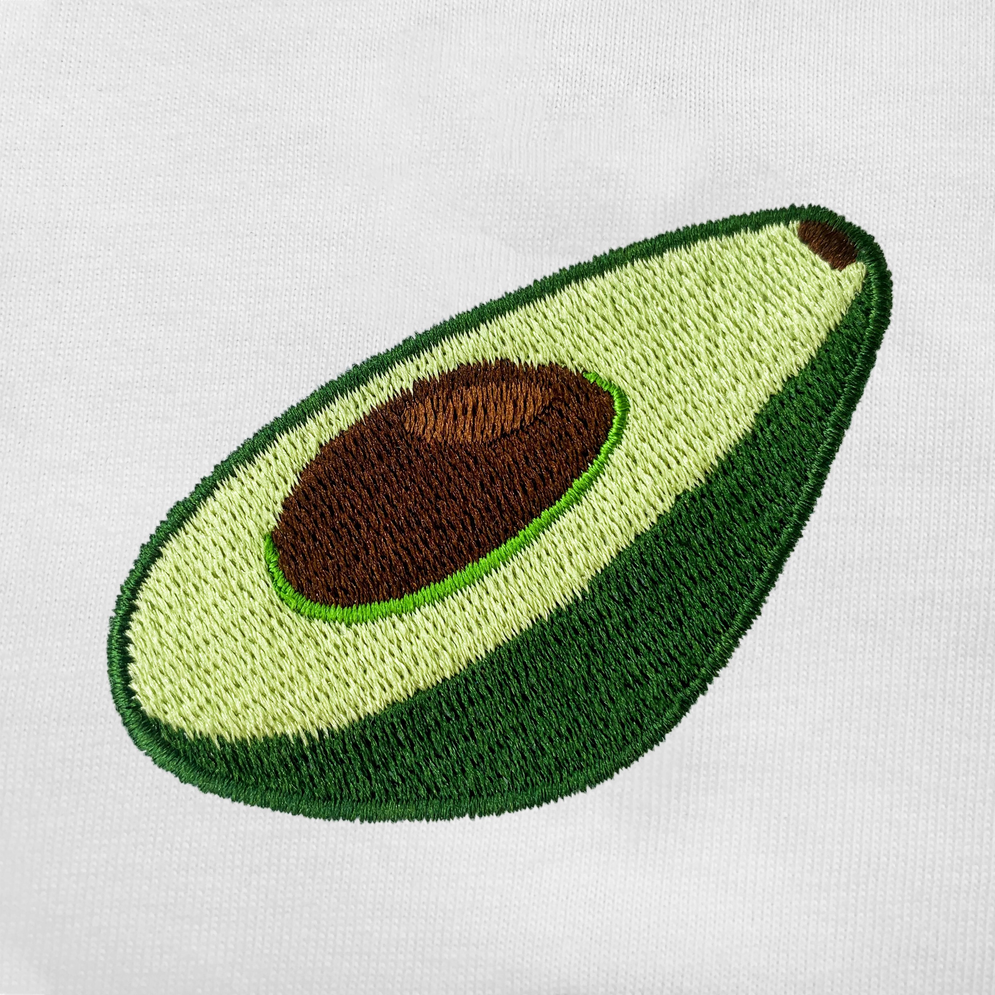 Pollogie™ Avocado Embroidered T-Shirt