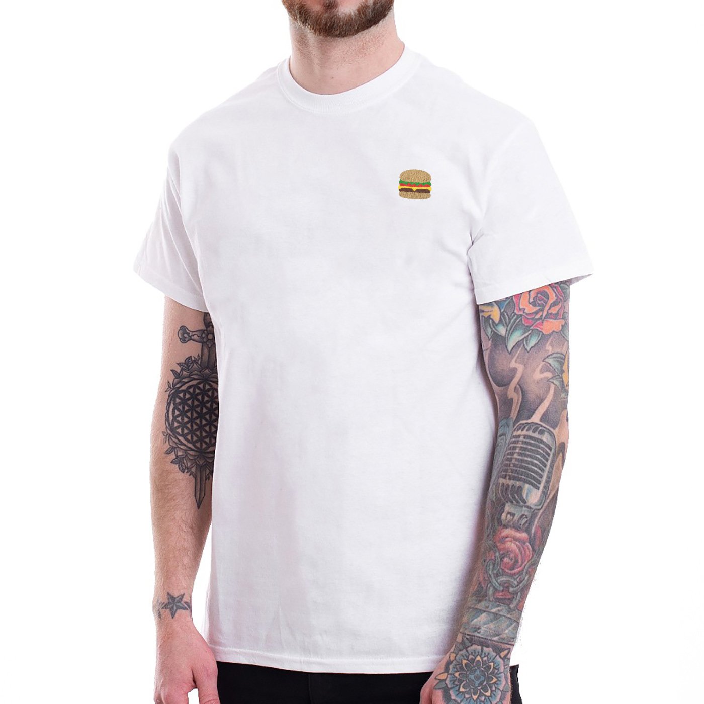 Pollogie™ Burger Embroidered T-Shirt