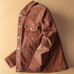 Pollogie™ Loose Fit Corduroy Jacket
