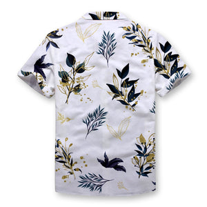 Pollogie™ Golden Leaves Button Shirt