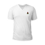 Pollogie™ Watermelon Embroidered V-Neck T-Shirt