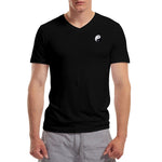 Pollogie™ Balance Embroidered V-Neck T-Shirt