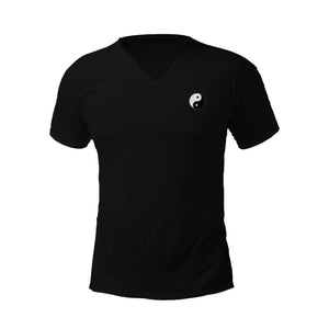 Pollogie™ Balance Embroidered V-Neck T-Shirt