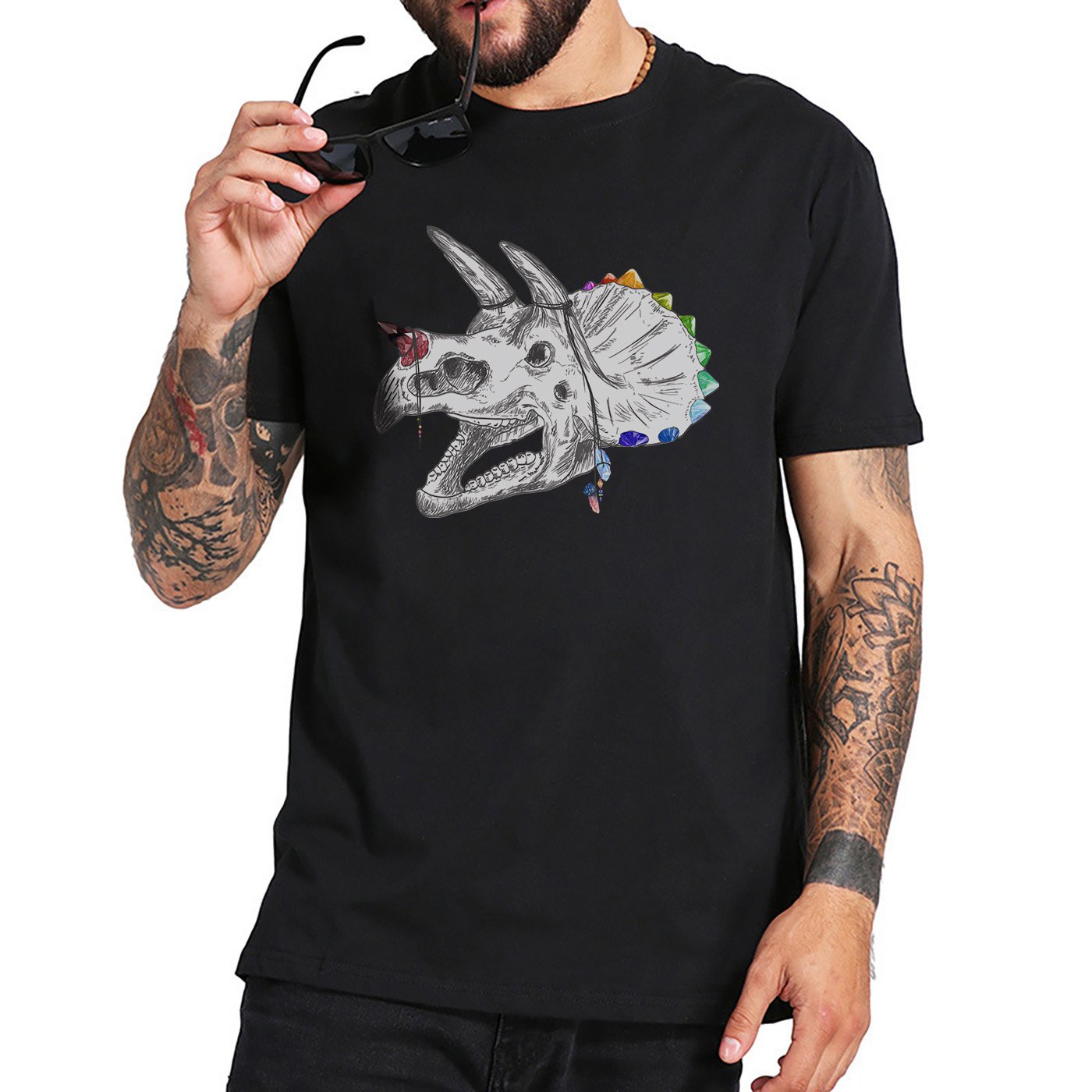 Pollogie™ Dinosaur Skull T-Shirt