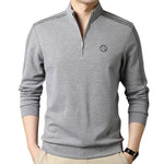 Pollogie™ Long Sleeved Zipper Collar Shirt