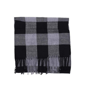 Pollogie™ Warm Plaid Scarf