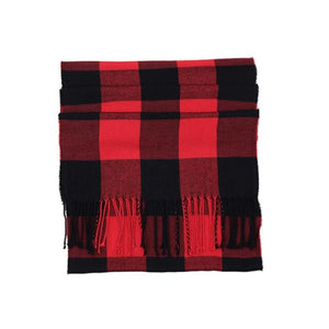 Pollogie™ Warm Plaid Scarf