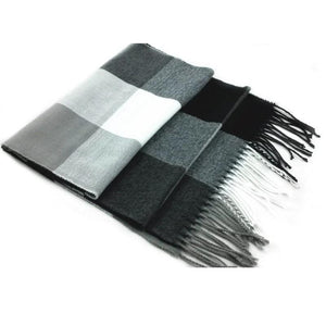 Pollogie™ Elegant Wool Plaid Scarf