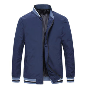 Pollogie™ Collar Baseball Jacket