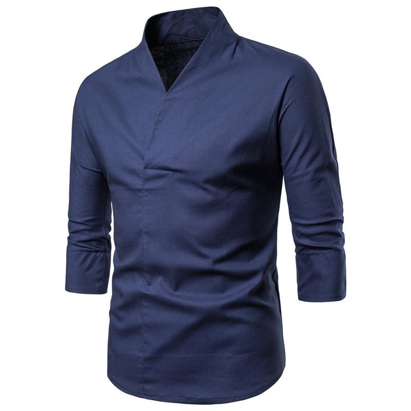 Pollogie™ Oriental V-Collar Shirt