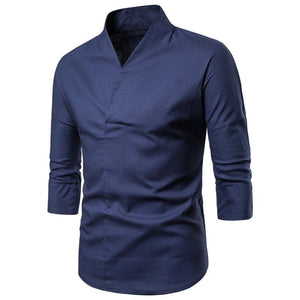 Pollogie™ Oriental V-Collar Shirt