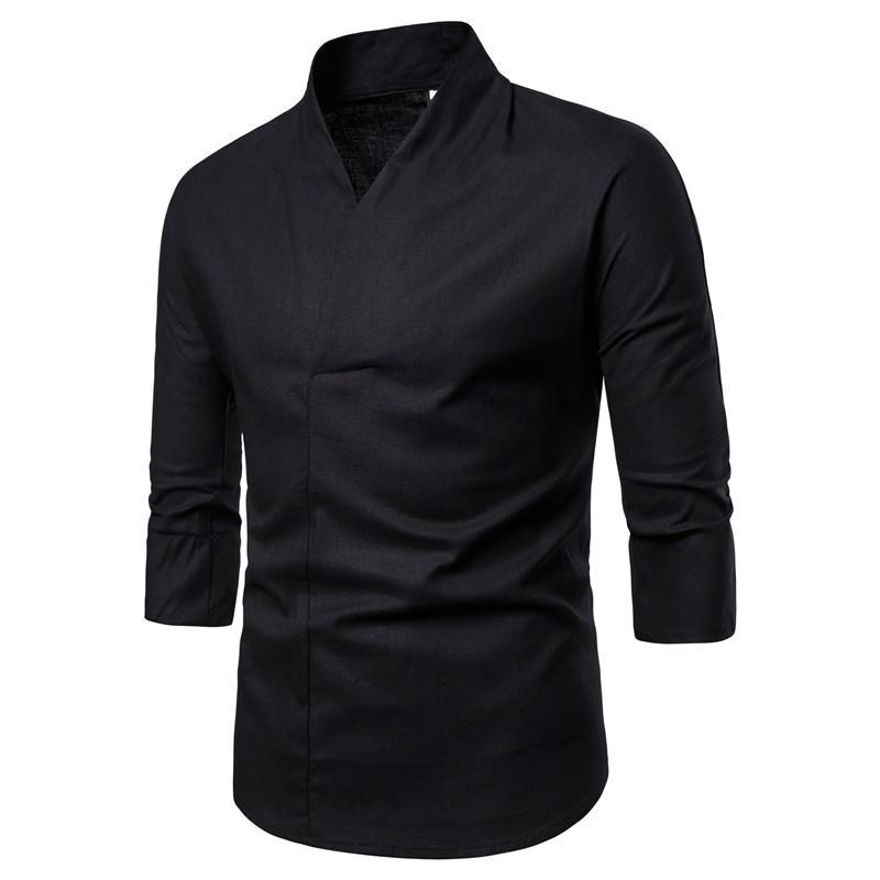 Pollogie™ Oriental V-Collar Shirt