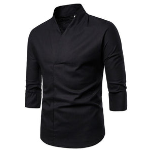 Pollogie™ Oriental V-Collar Shirt