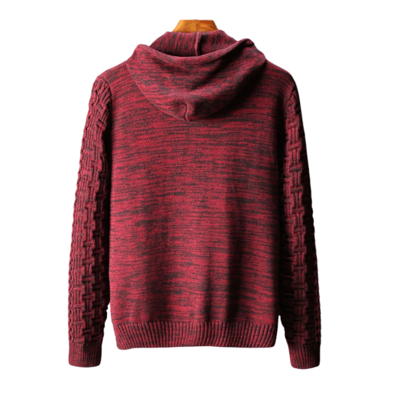 Pollogie™ Cardigan Hooded Sweatshirt