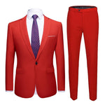 Pollogie™ Slim Fit Business Suit
