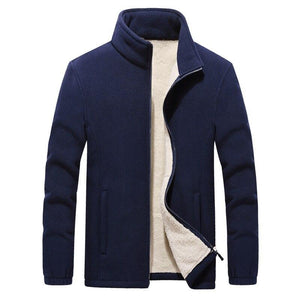 Pollogie™ Thick Fleeced Zip Front Sweatshirt