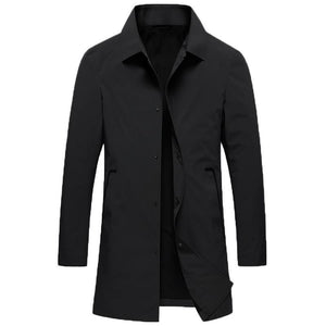 Pollogie™ Mid-Length Trench Coat