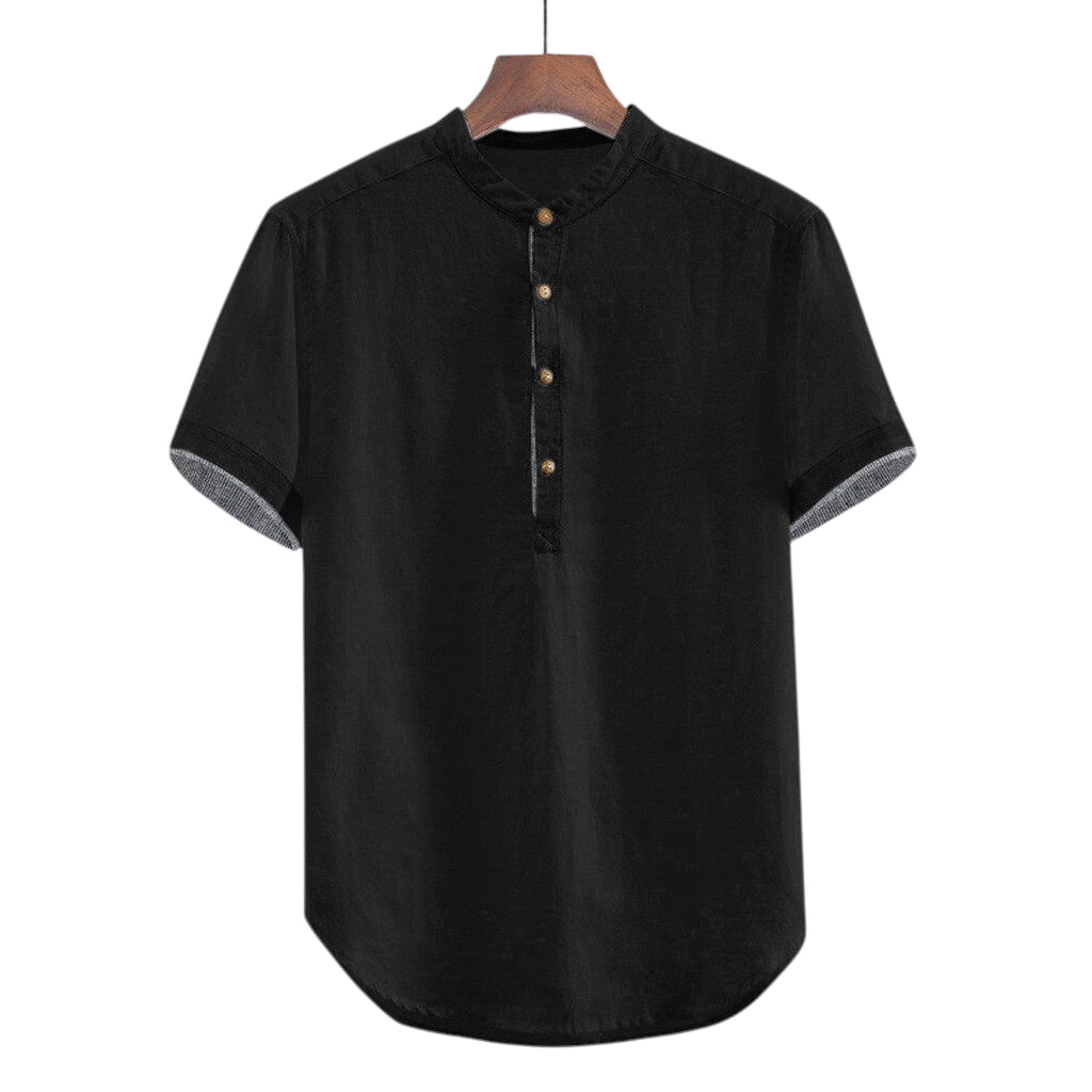Pollogie™ Gilberto Linen Blend Shirt